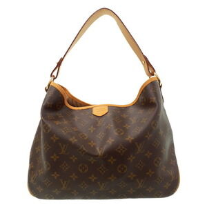 Louis Vuitton Monogram Leather Brown Delightful Semi Shoulder Bag
